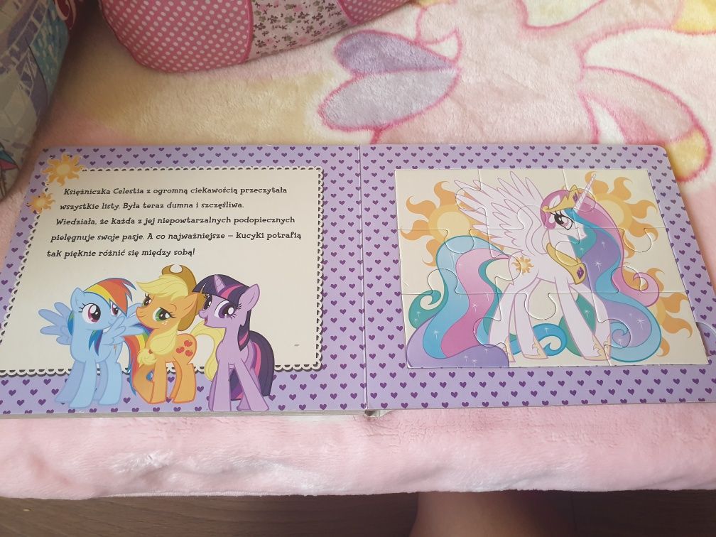 Puzzlowa książeczka "My little Pony"