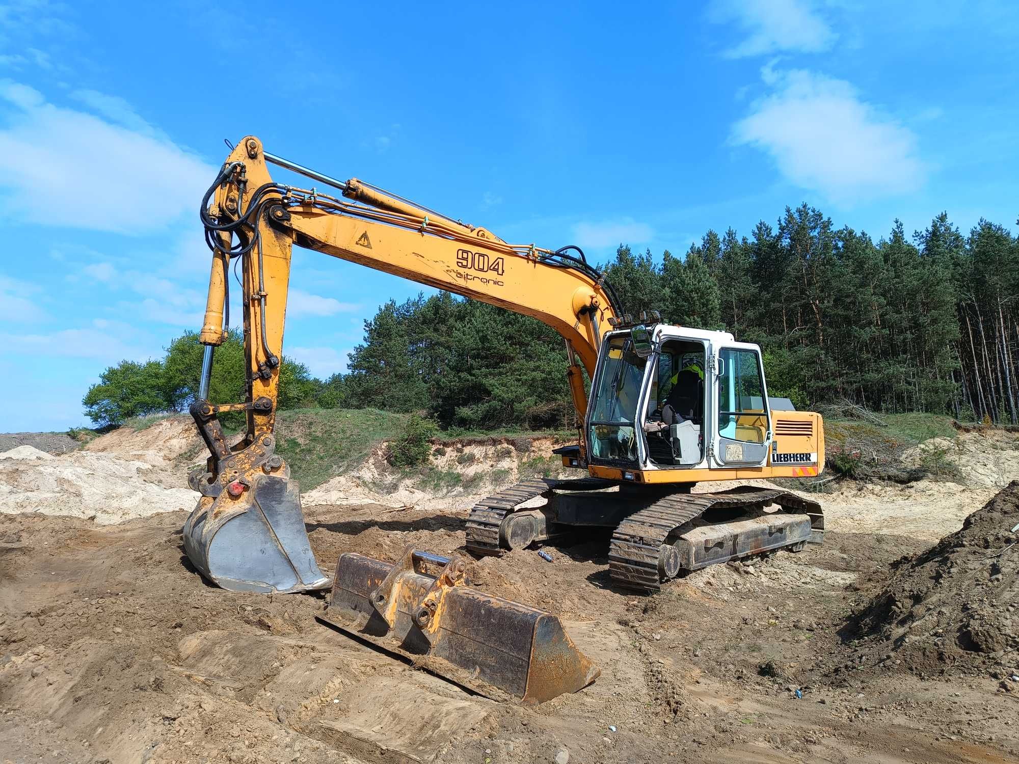Sprzedam koparkę gąsienicową Liebherr 904