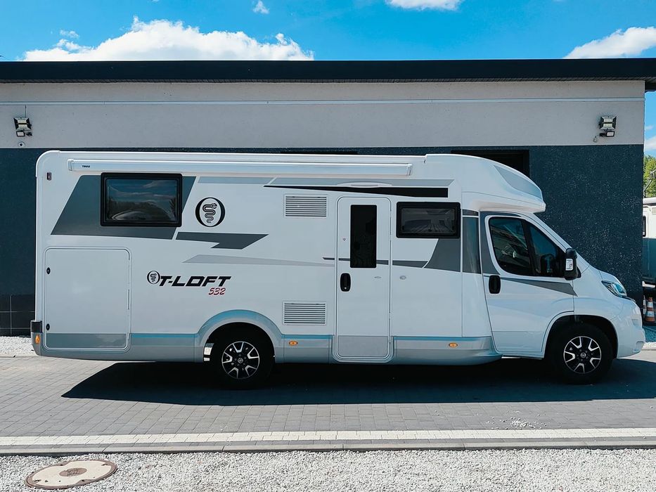 Elnagh T-Loft 532 ZIMOWY Alarm Solar Kamera Klimatyzacja Truma Diesel E FV23% Markiza Remis Doposażony  PROMOCJA Targowa, Autoryzowany Dealer