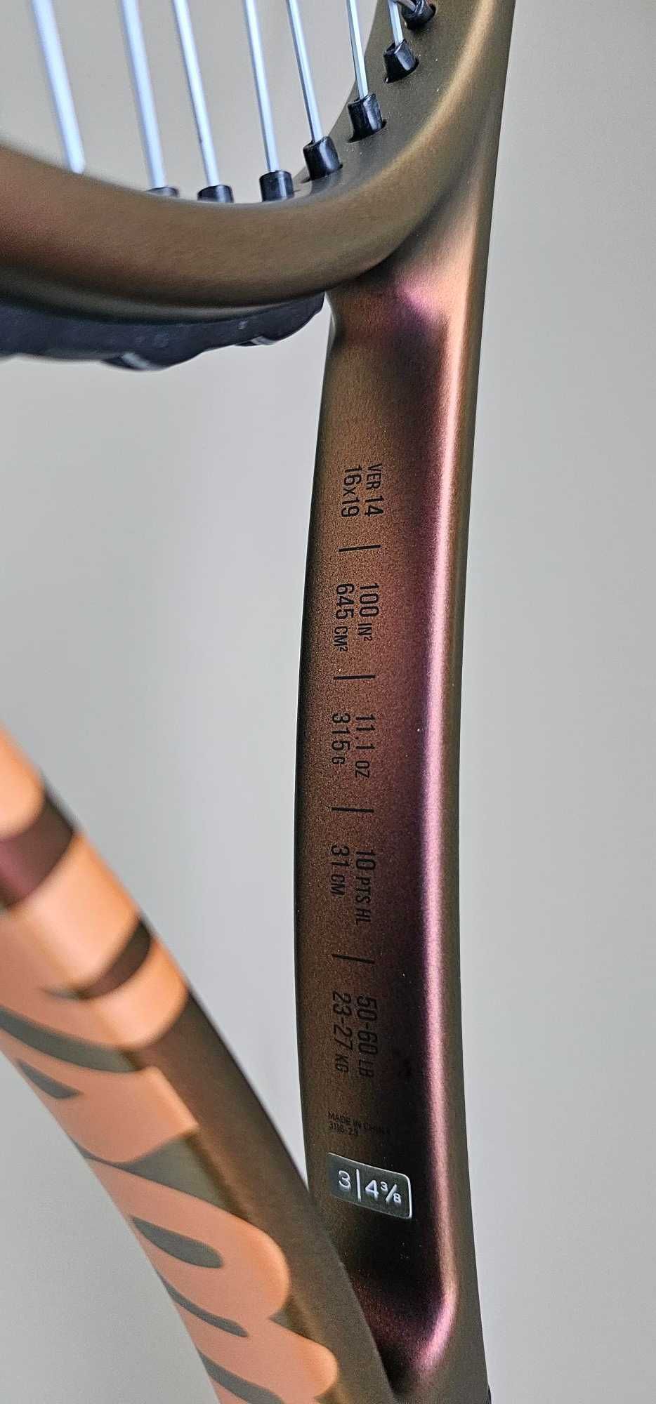 Raquete Wilson Pro Staff X v14 + Saco de ténis Wilson Pro Staff