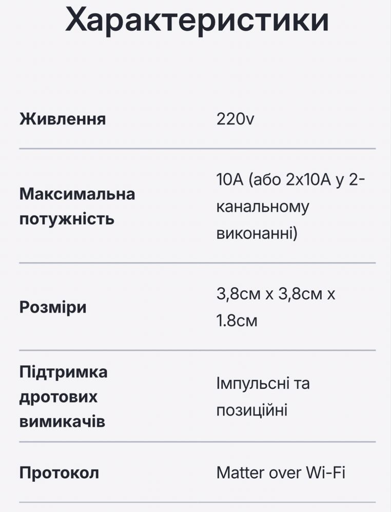Модульне реле Modular Switch