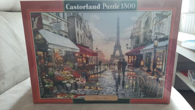 Nowe puzzle castorland 1500 flower shop