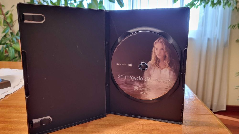 Vendo DVD Filme "SEM MEDO DE MORRER" (Uma Thurman, Evan Rachel Wood) !