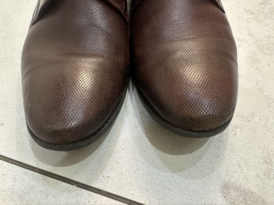 Skórzane eleganckie buty dla chłopca rozm. 36 do komunii