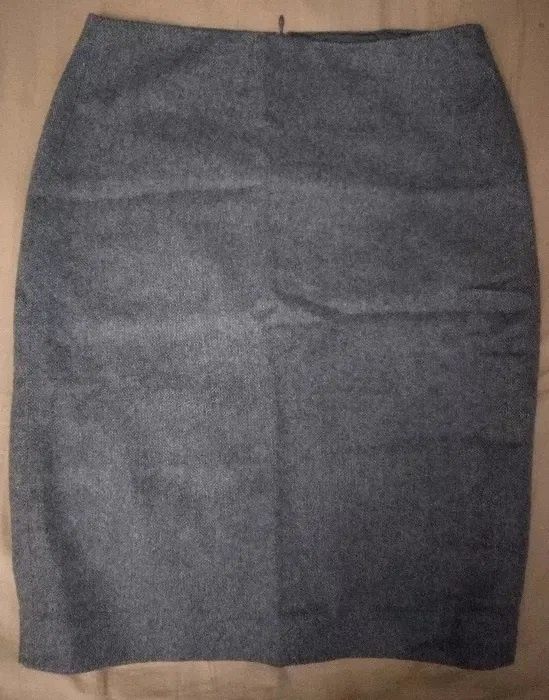 Теплая юбка карандаш плиссе татьянка шерстяная школьная 42-46 xs