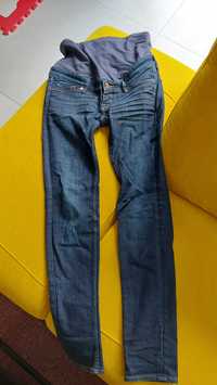 Spodnie-ciążowe jeansy h&m S