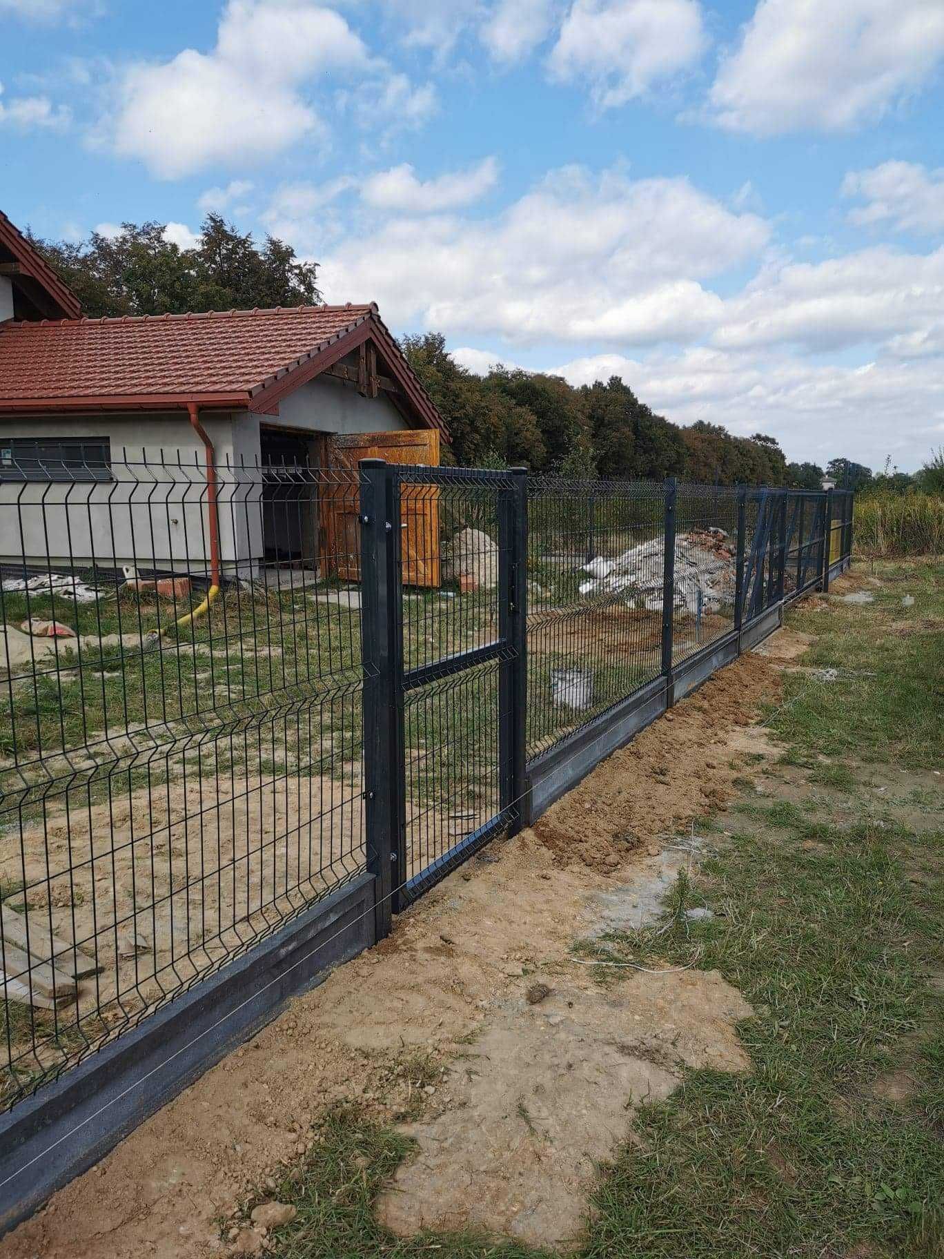 Montaż paneli ogrodzeniowych, przęseł, bram, furtek Urzędów