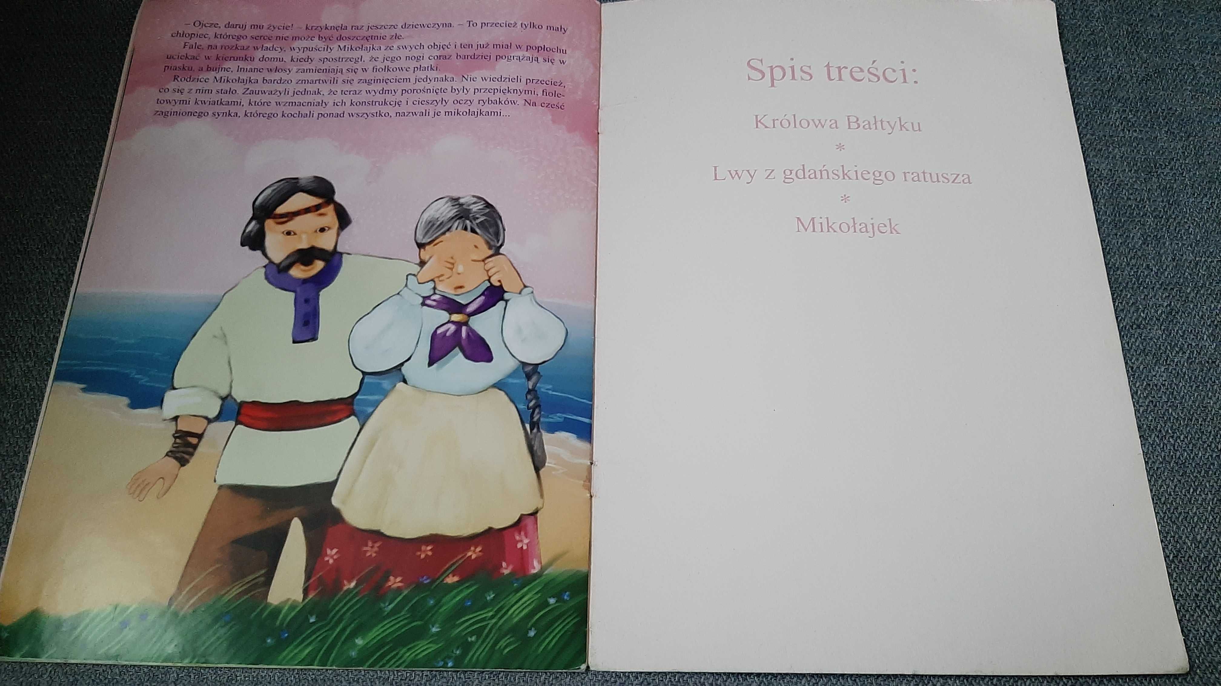 Legendy pomorskie Królowa Bałtyku Lwy z gdańskiego ratusza Mikołajek