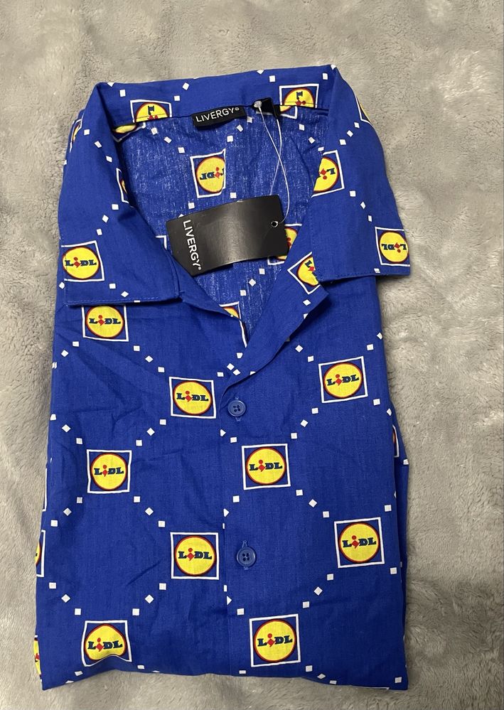 Koszula męska z Logo LIDL - XL 43/44