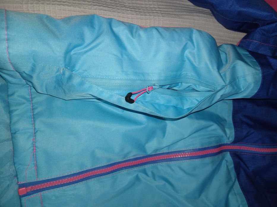Kurtka zimowa 158/164 narciarska wodo i wiatroszczelna IDEALNA