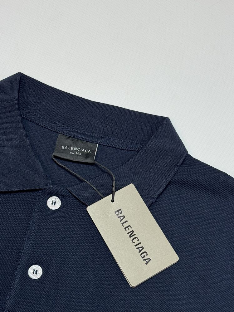 Футболка Поло Balenciaga Paris Polo M L ERD Oversized