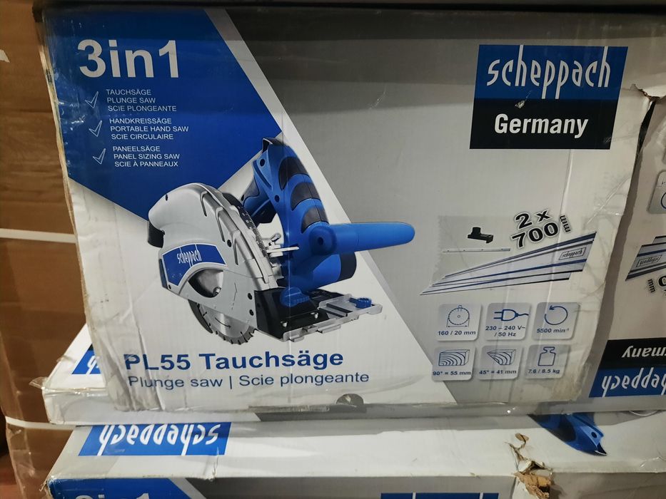 Zaglebiarka scheppach pl55