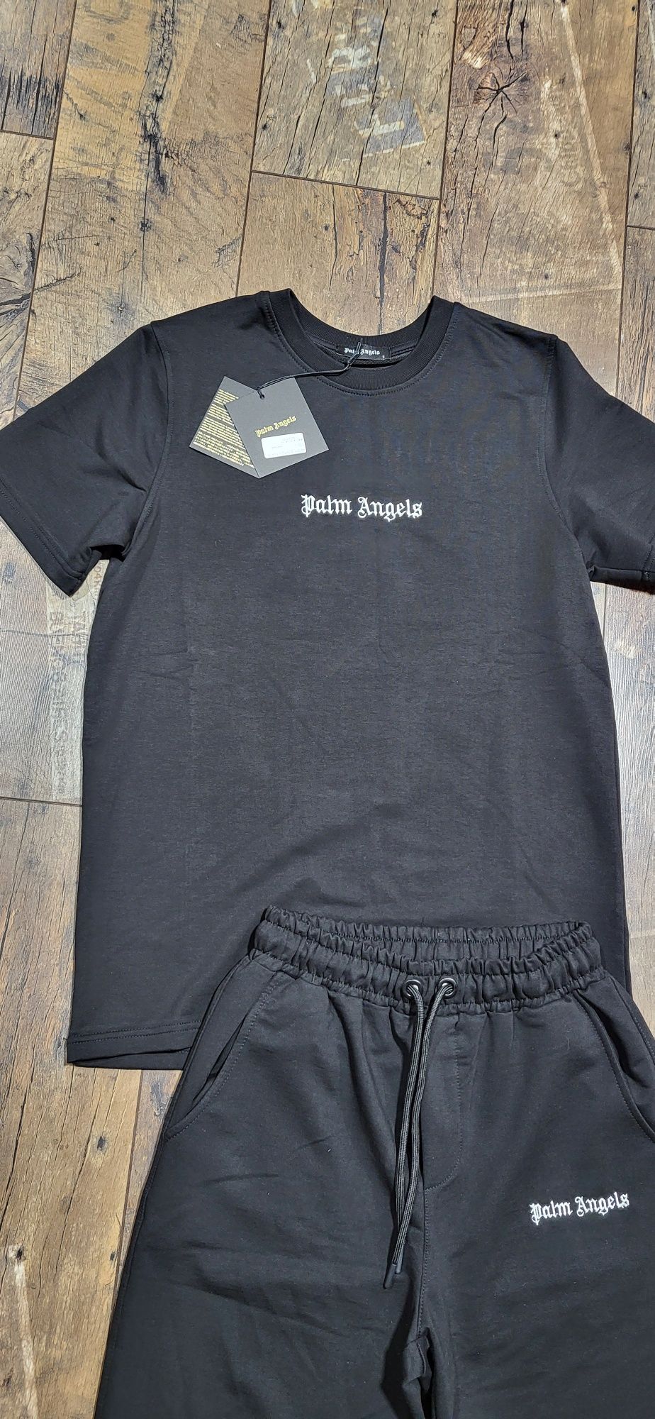Palm Angels komplet meski młodzieżowy koszulka spodenki bawełna S