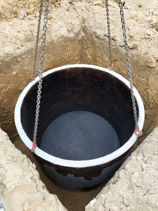 Szambo betonowe okrągłe 10m2, zbiornik na deszczówkę