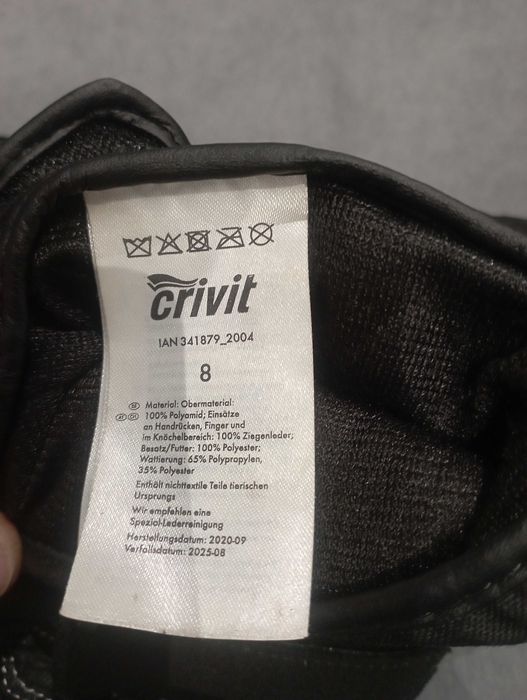 Rękawice motocyklowe Crivit