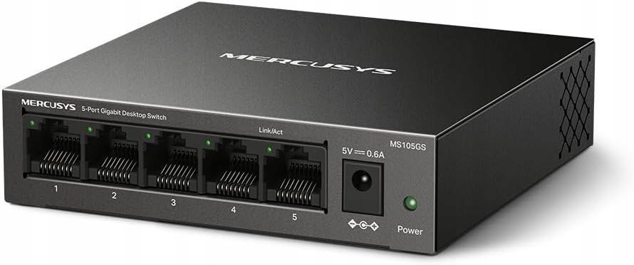 outlet tp-link mercusys ms105gs 5-portowy gigabitowy