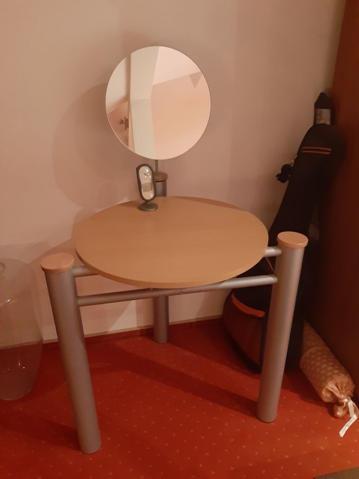 Toaletka biurko lustro zestaw komplet nowoczesny Agata Meble włoskie