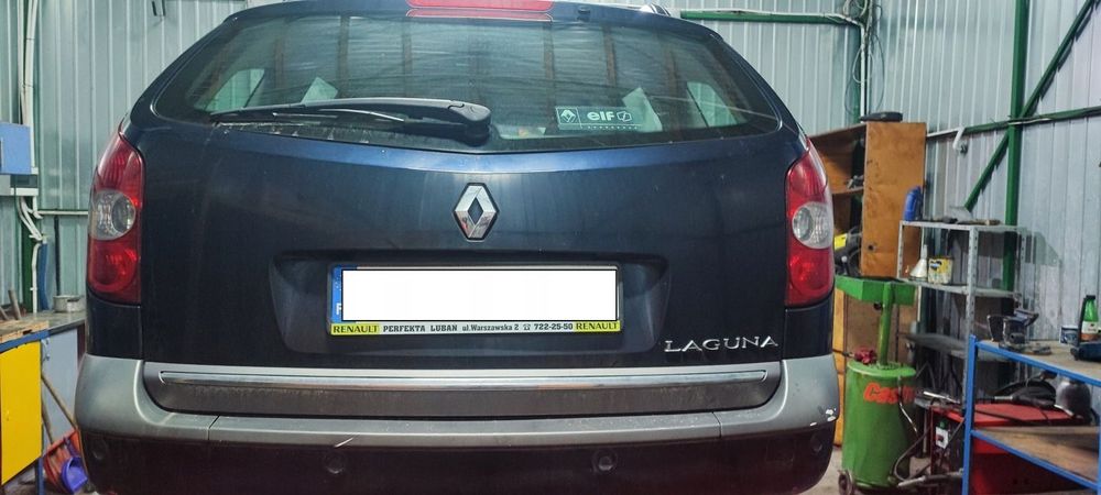 ŁADNA KOMPLETNA KLAPA TYLNA SZYBA TYŁ LAGUNA II LIFT KOMBI KOLOR NV472