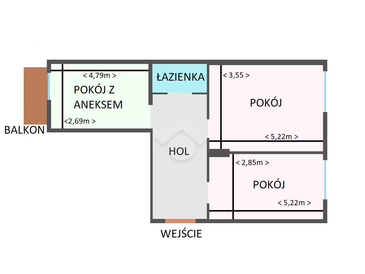 Lokal użytkowy do wynajęcia 60 m2- ul. Wenecja- Stare Miasto
