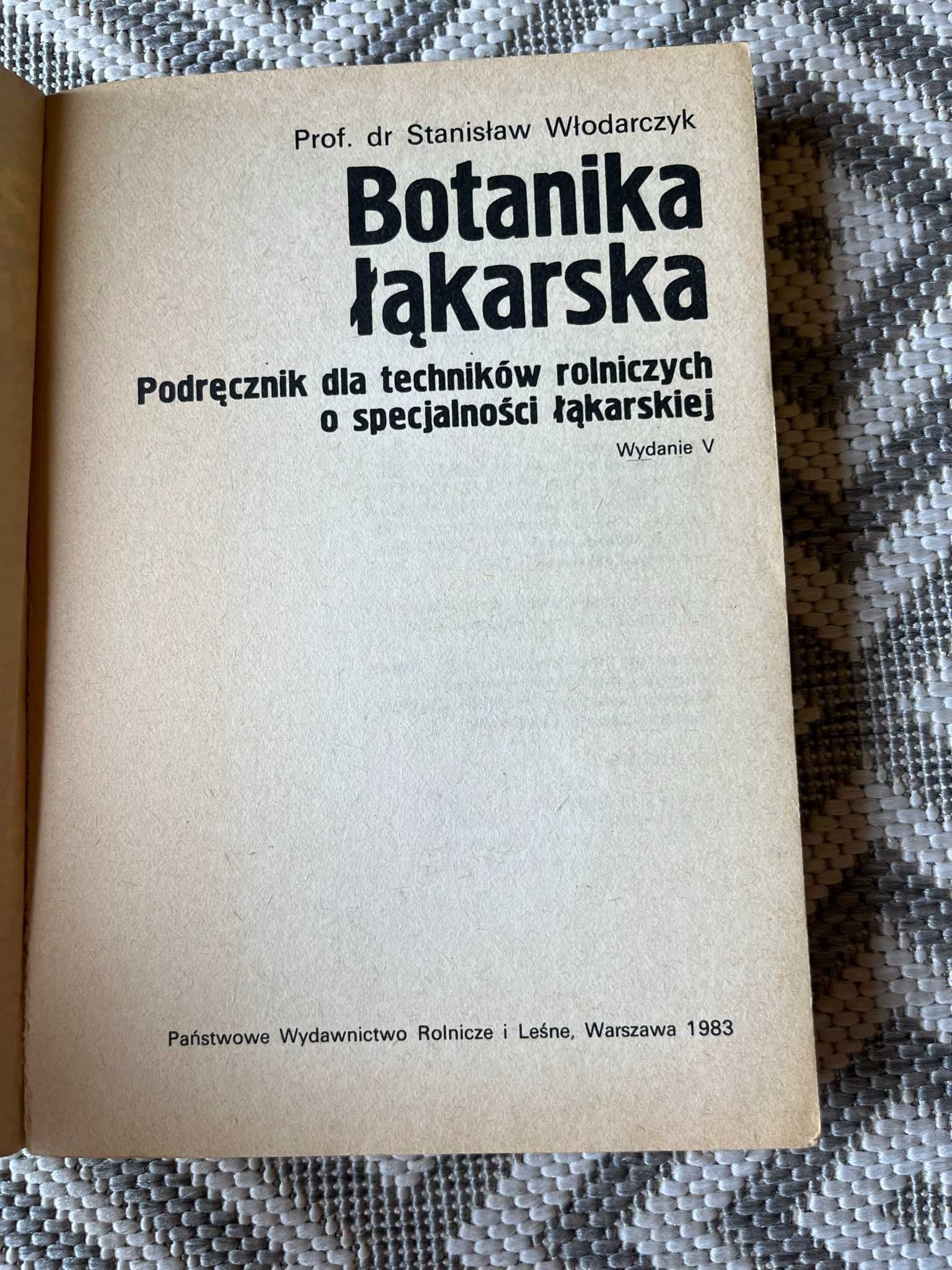 S. Włodarczyk "Botanika łąkarska"