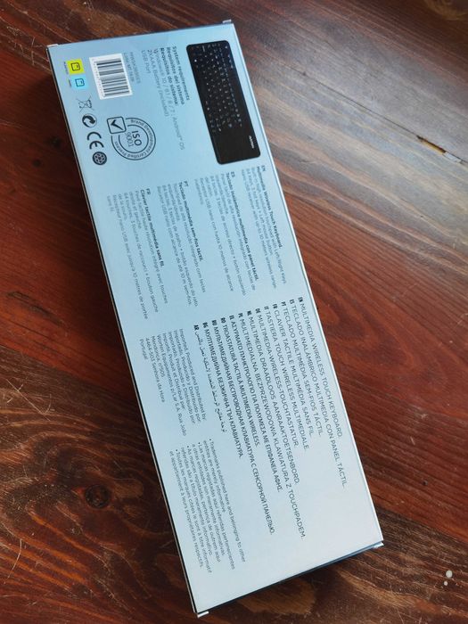 Teclado Wireless Mitsai (c/ touchpad) - SELADO