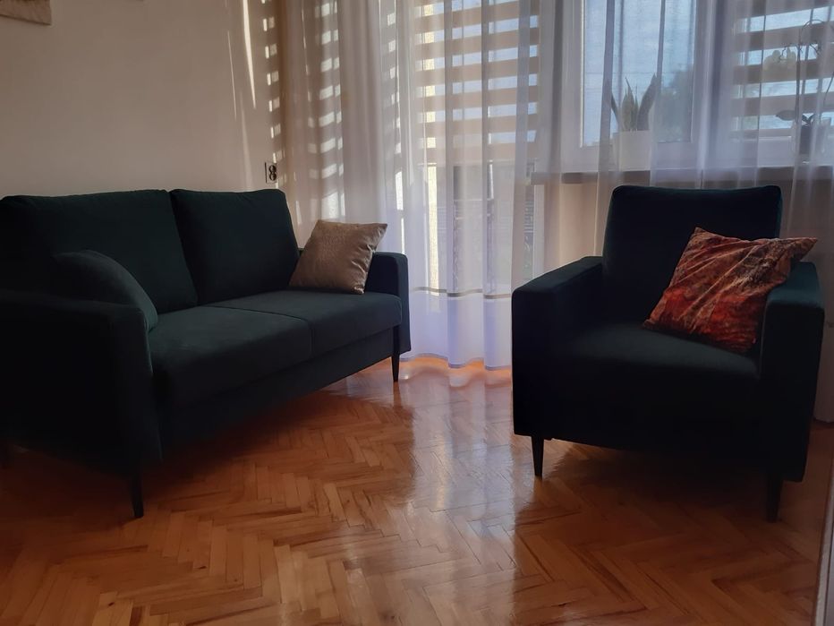 Tanio sprzedam nowy komplet wypoczynkowy