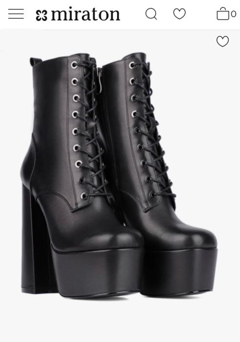 Жіночі осінні (весняні) шкіряні черевики MIRATON