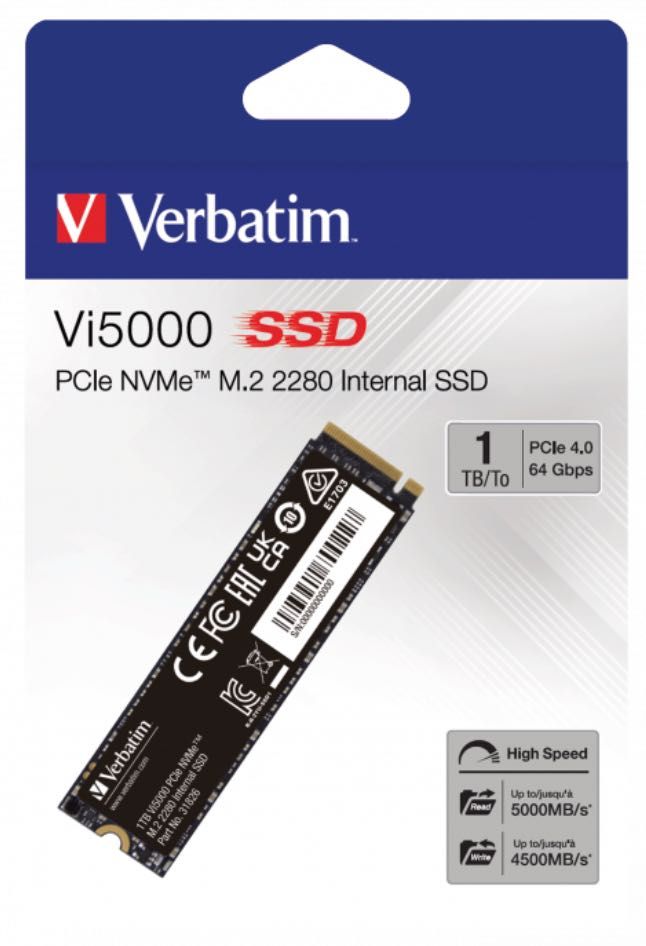 Твердотельный накопитель Verbatim Vi5000 SSD 1 TB