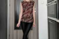 Bluzka Reserved XS panterka top