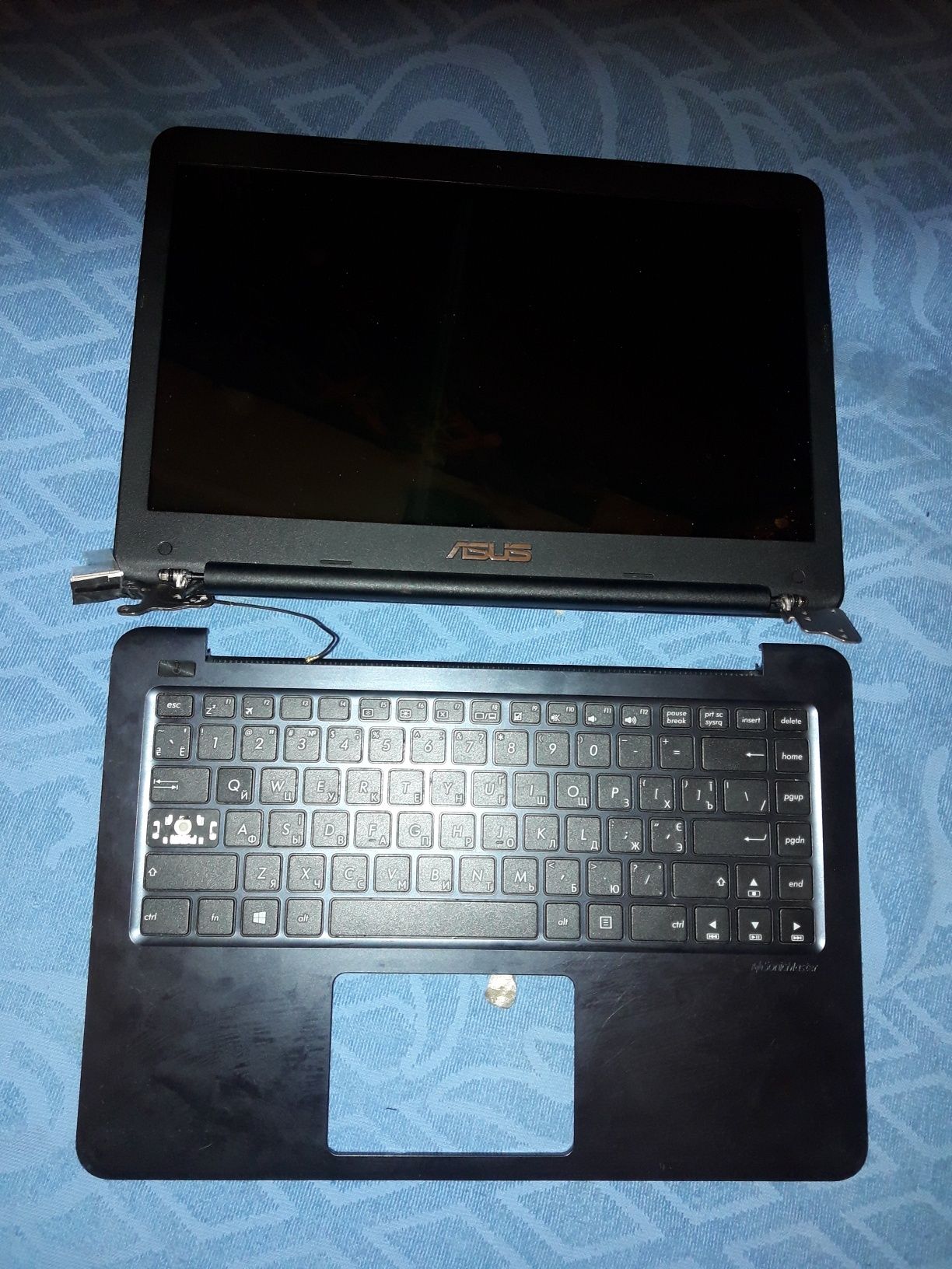 Матрица, завесы, клавиатура ноутбук  Asus EeeBook E402SA