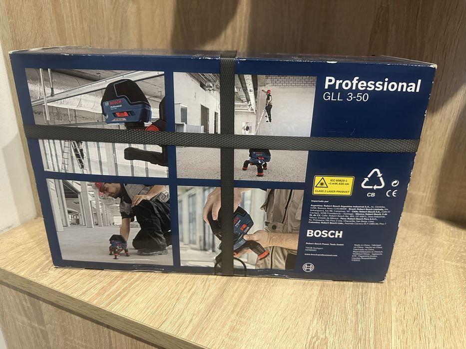 Laser Liniowy Bosch GLL 3-50 NOWY okazja
