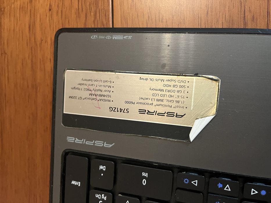 Ноутбук Acer Aspire