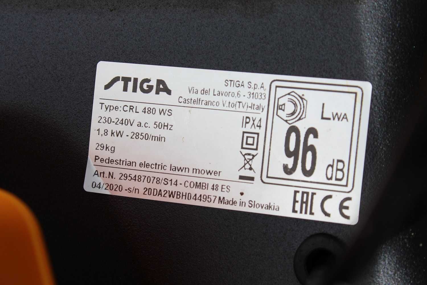 Kosiarka elektryczna STIGA Combi 48 ES. Idealna.