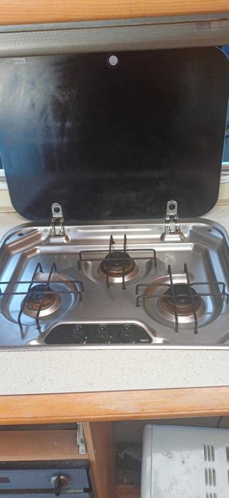 Kuchenka 3 palnikowa SMEV przyczepa kempingowa kamper