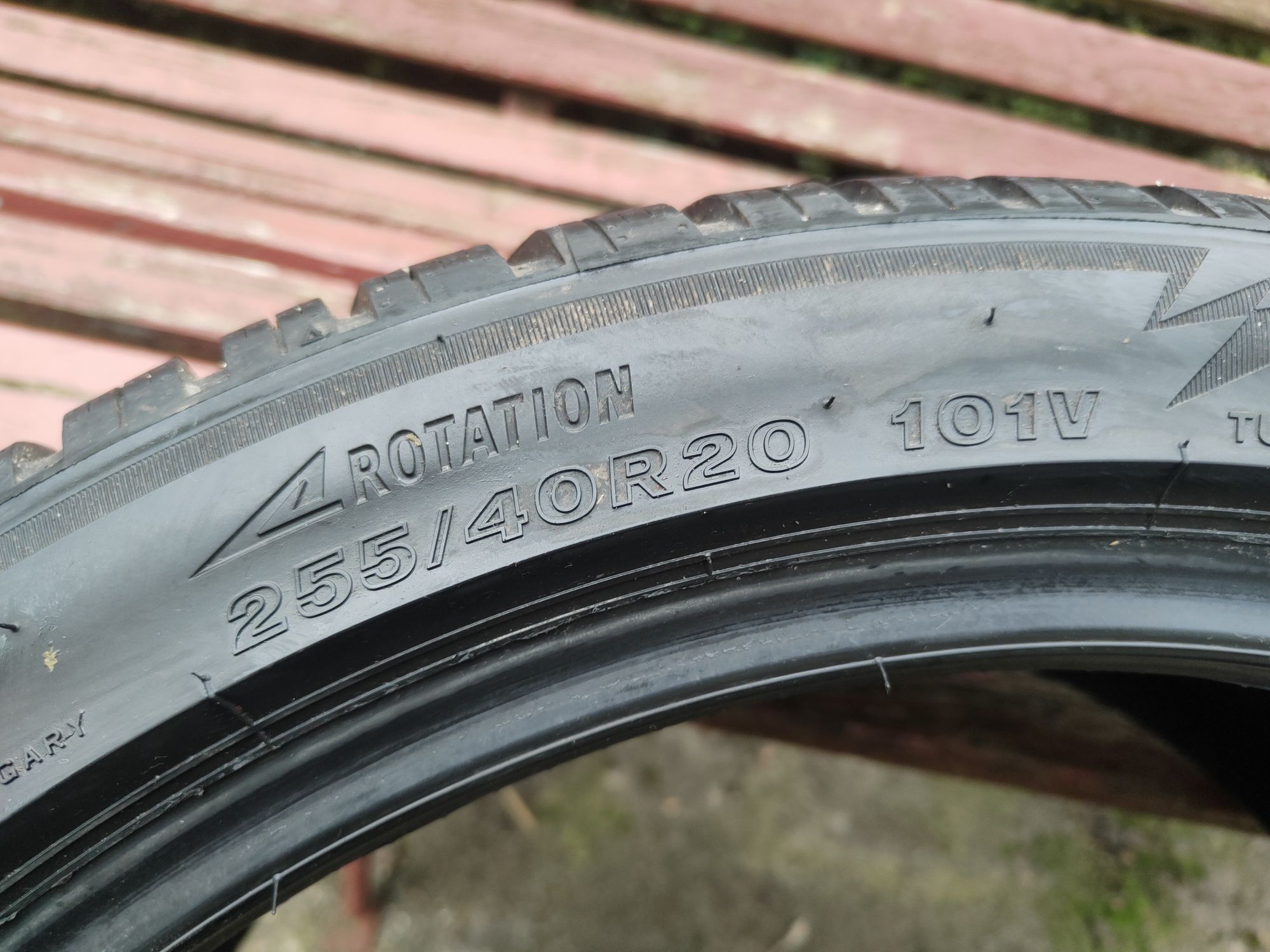 1szt DEMO jak NOWA Bridgestone Blizzak LM005 255/40/20 101V  2022rok