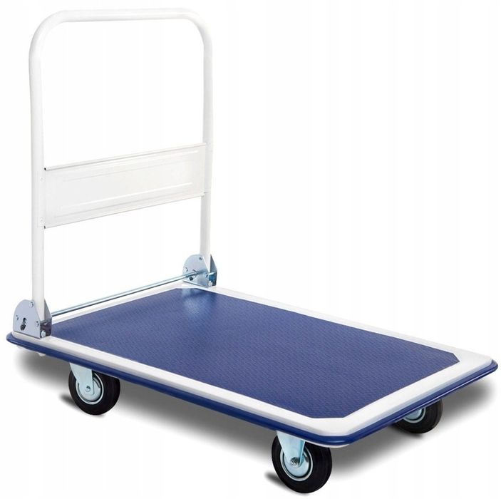 Wózek platformowy magazynowy transportowy (udźwig 300kg)