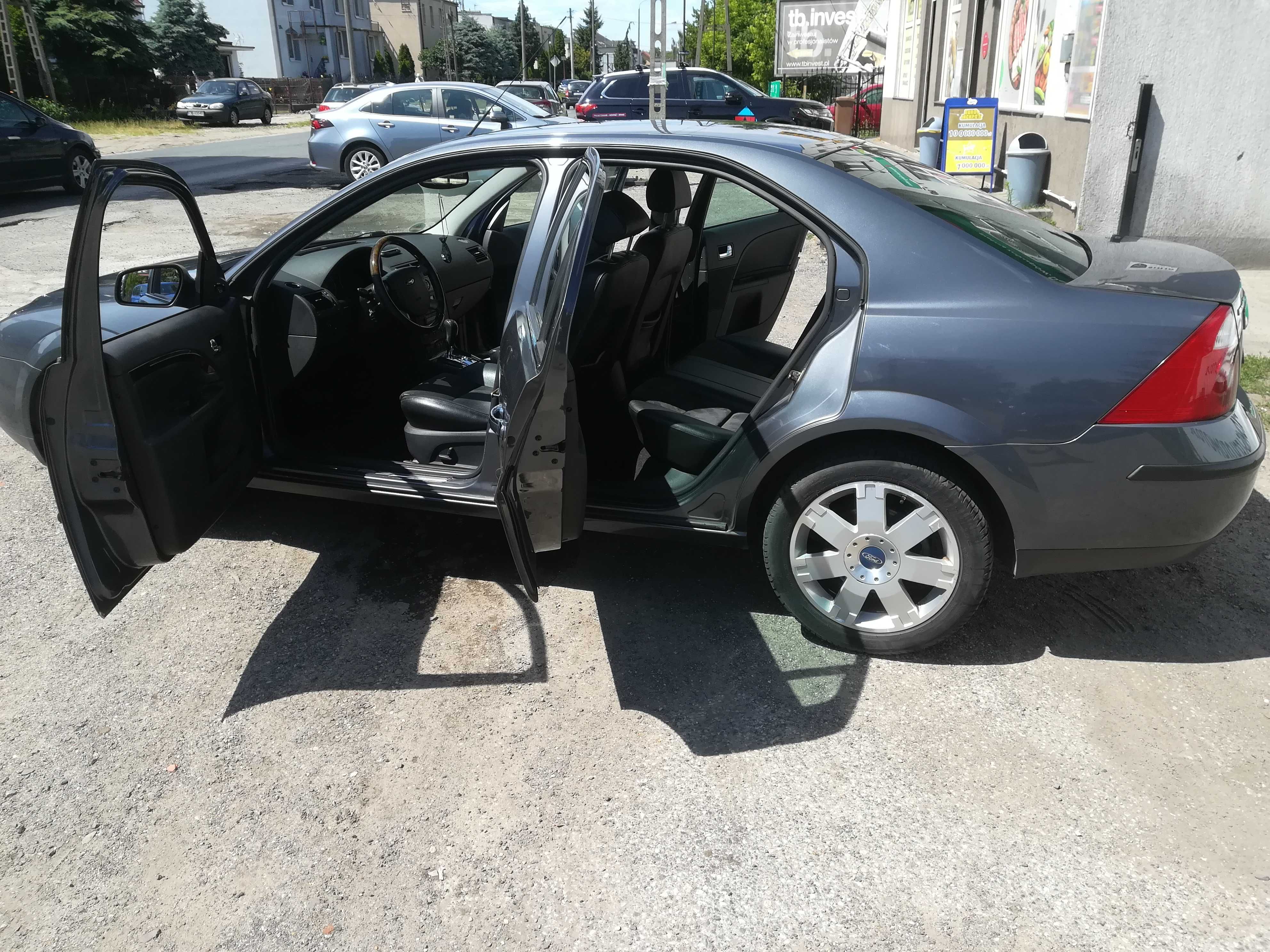 FORD MONDEO V6 2,5i 2004r Automat GHIA 197Tkm Zadbany BEZWYPADKOWY