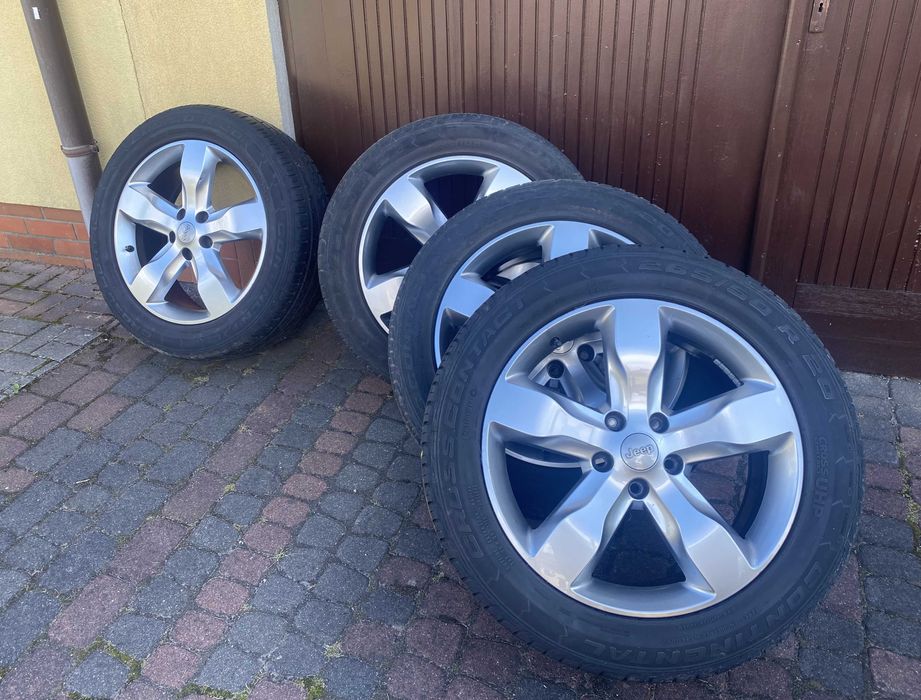 ALUFELGI JEEP koła 4 szt Opony Continental 265/50 R20
