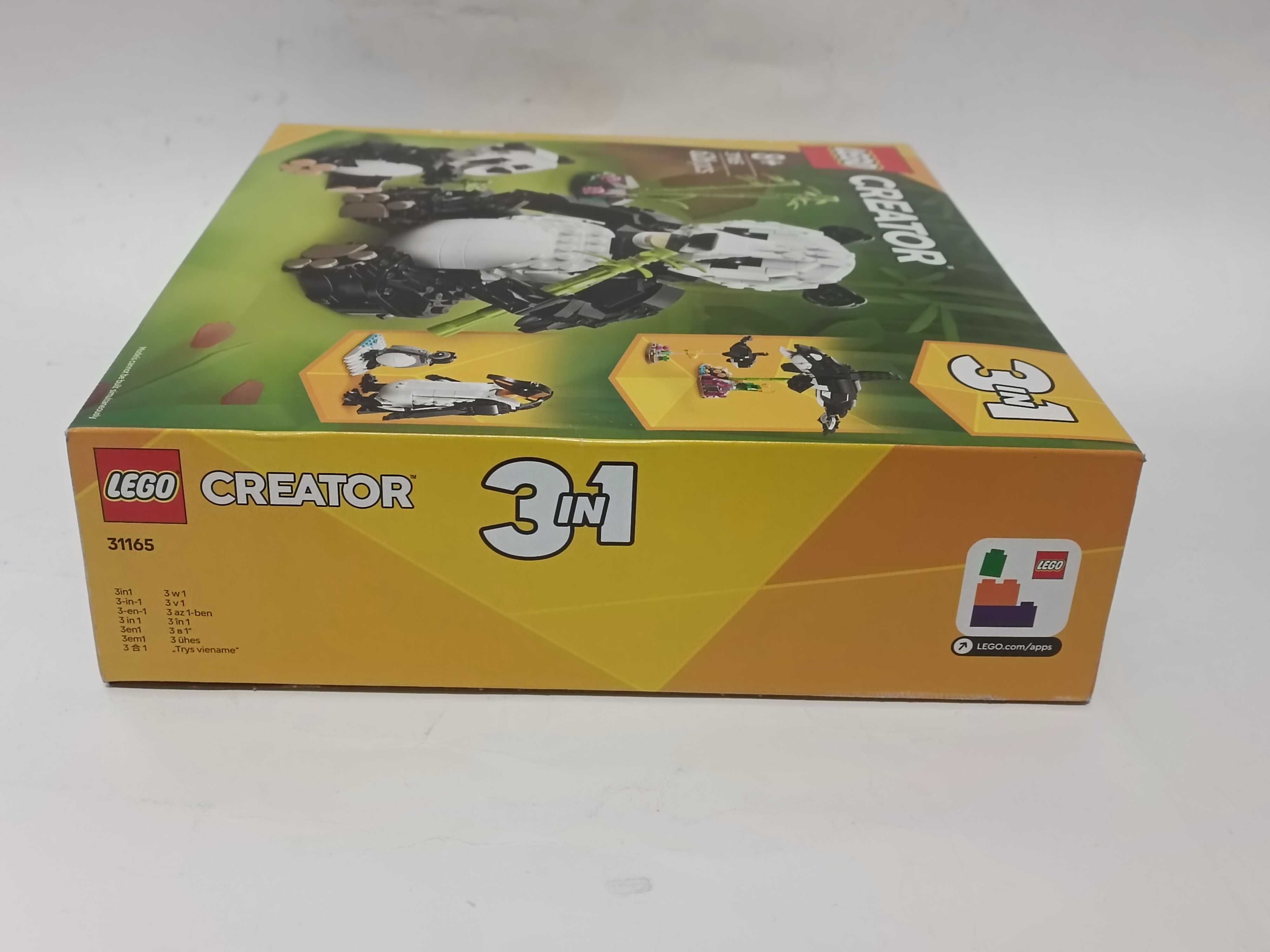 Lego Creator 31165 Dzikie Zwierzęta Rodzina Pand 3W1 500/06/25s