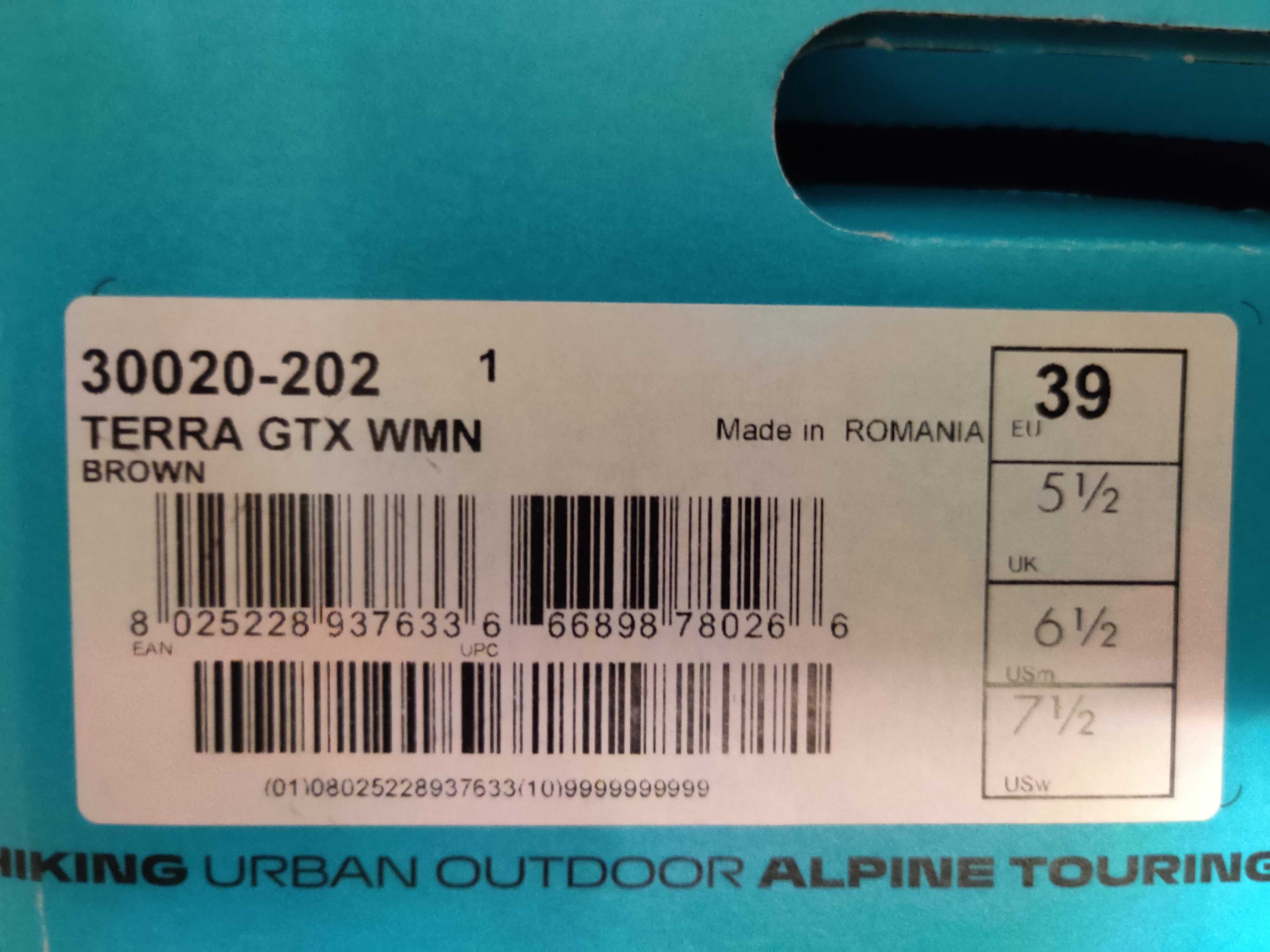 Scarpa 39 Terra Gtx Nowe Gore-Tex Vibram Najtaniej