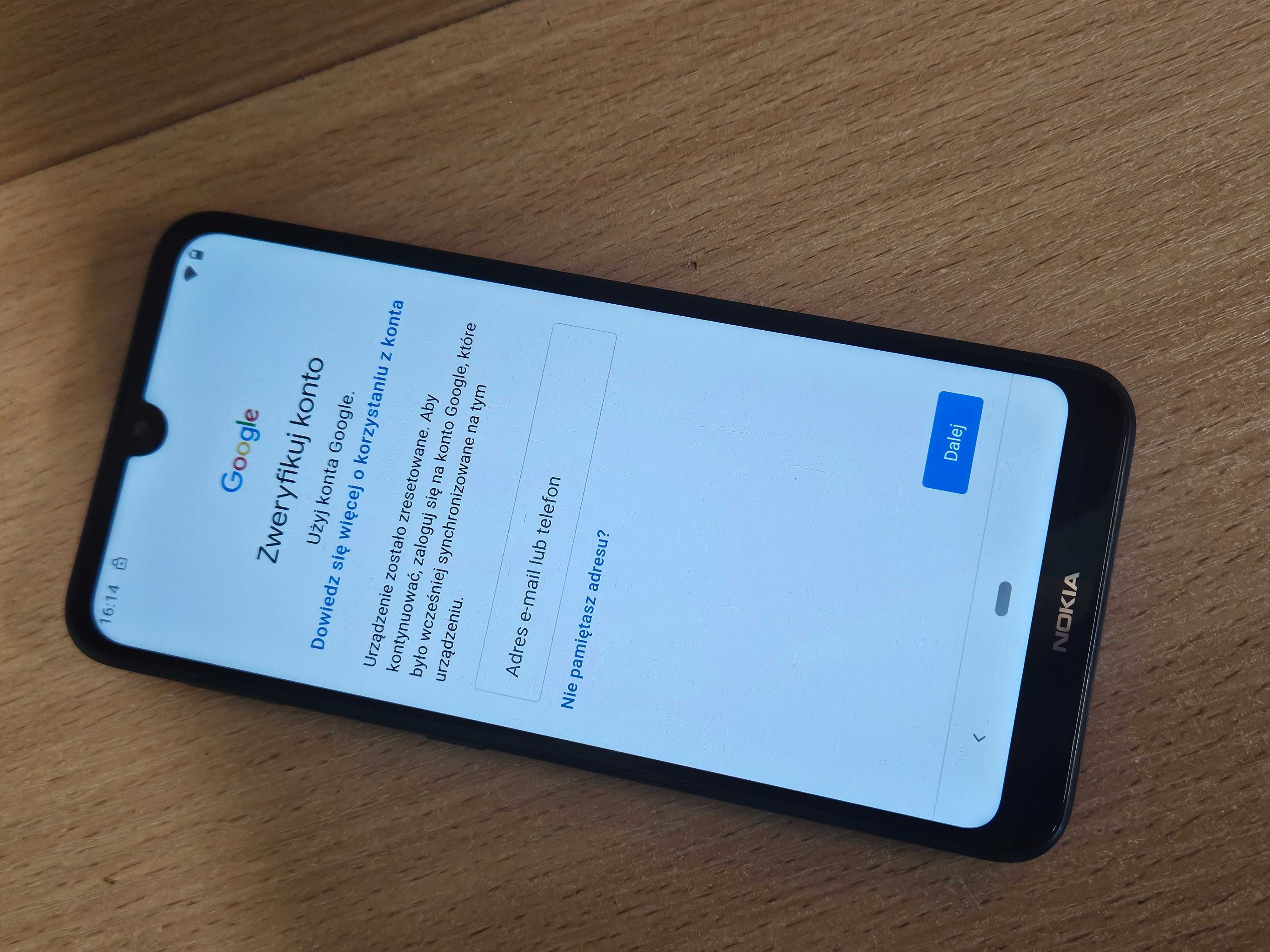 Nokia 3.2 - Blokada Google