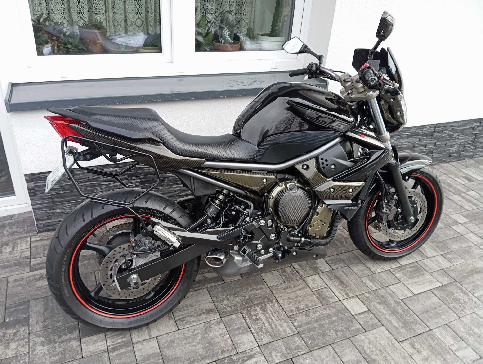 Yamaha XJ6 N 2011r CARBON Igla Bez-Wkladu DODATKI Zamiana Transport