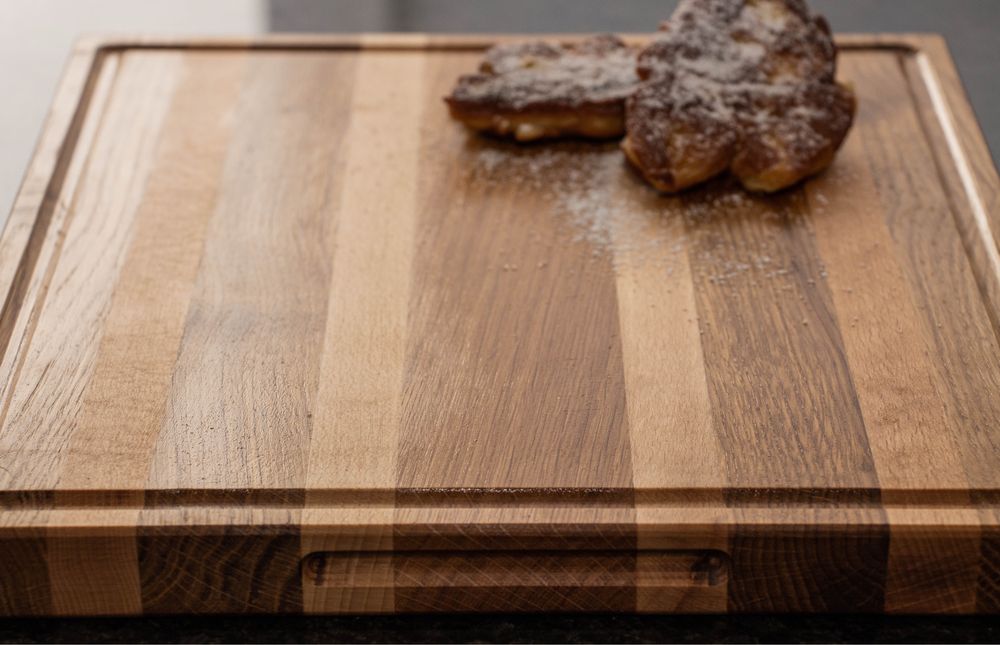 Deska do krojenia dębowo-bukowa idealna na wielkanoc!