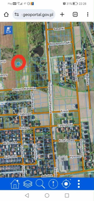 Sprzedam działkę budowlaną na osiedlu Sadyba