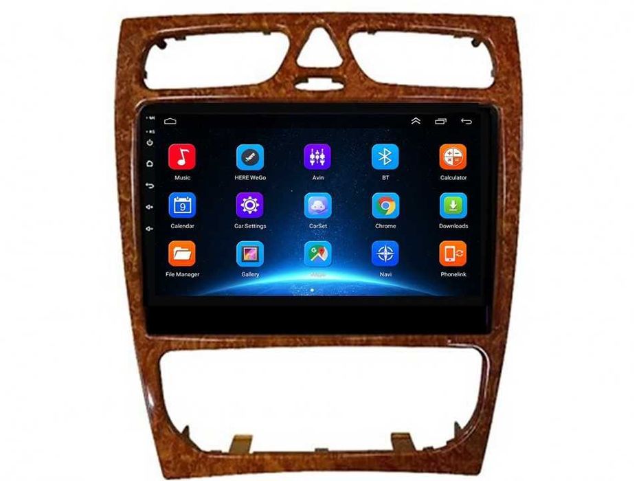Radio samochodowe Android Benz C-Class (W203) CLK-Class (W209) (9")