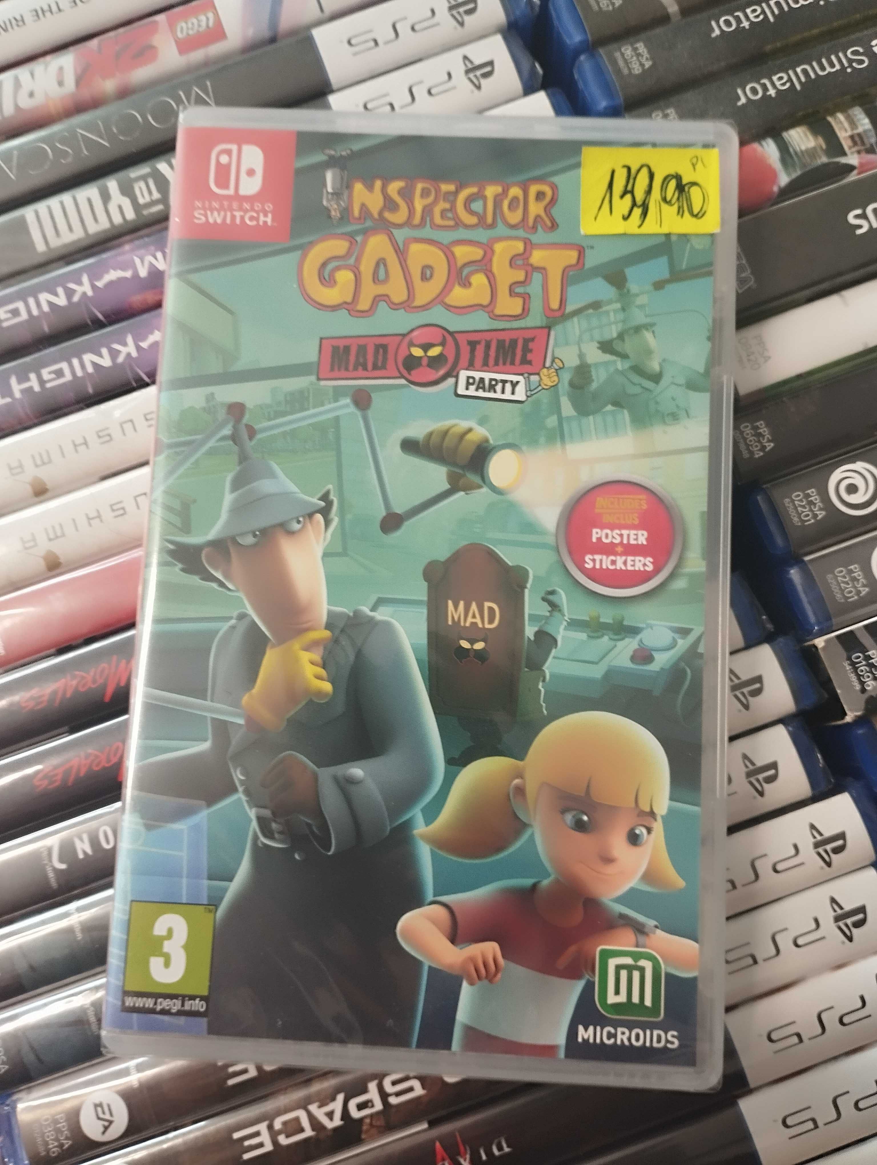 Inspector Gadget: MAD Time Party [Switch] PL, NOWA