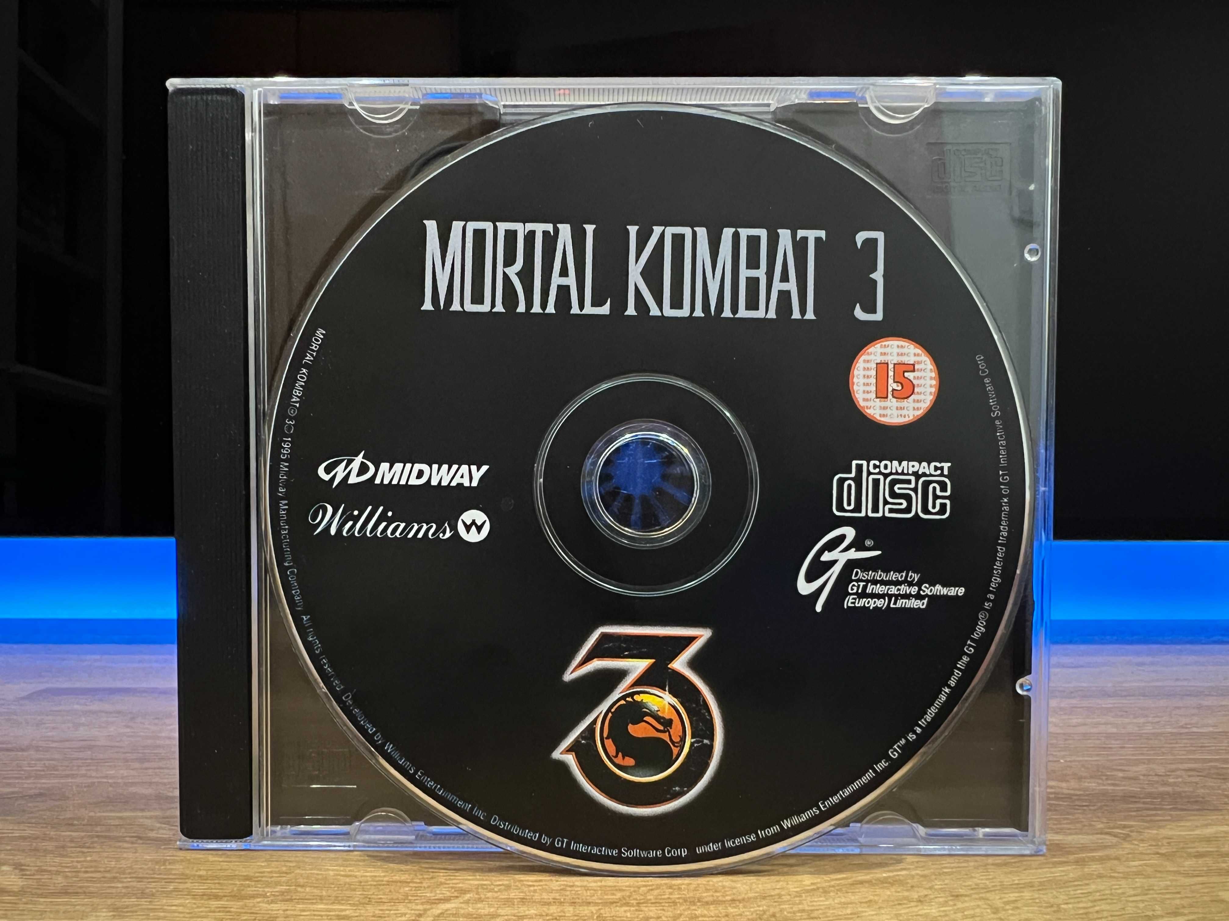 Mortal Kombat 3 gra (PC EN 1995) premierowe wydanie GT Interactive