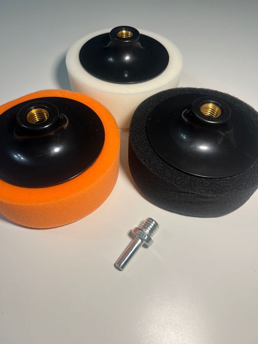 Zestaw gąbek padów poleskich do samochodu 3 szt