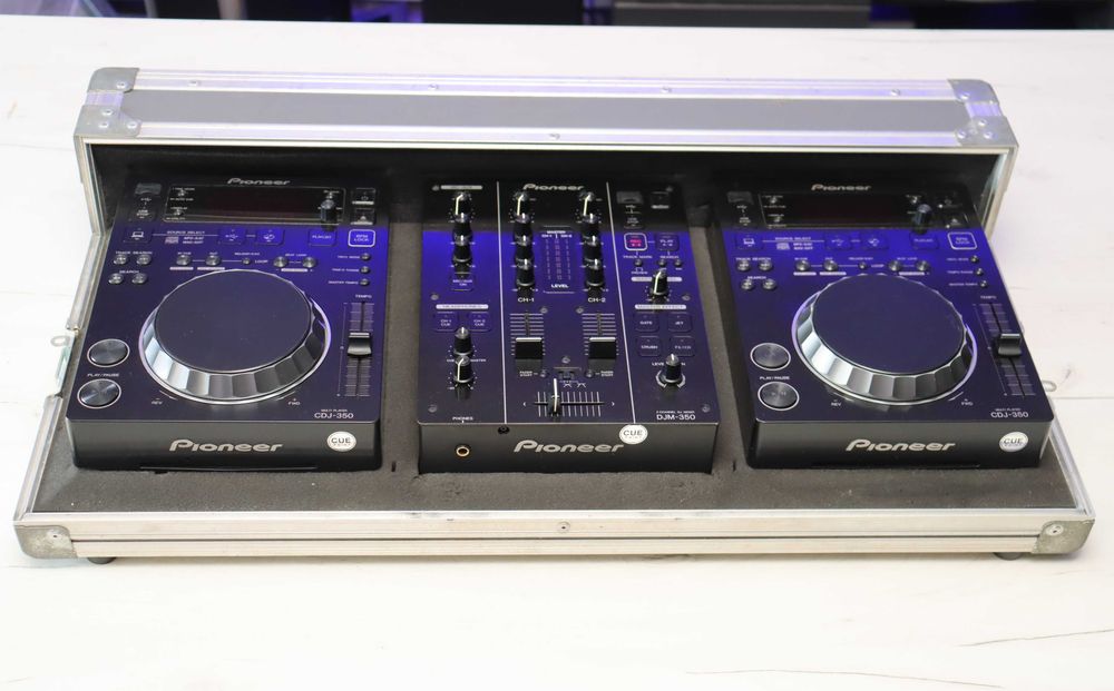 Konsola Pioneer CDJ 350 DJM 350 Walizka Case
