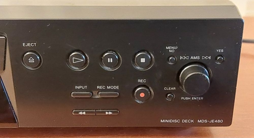 SONY Minidisc MDS JE480
